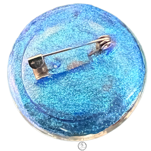 broche de verre Belle rencontre