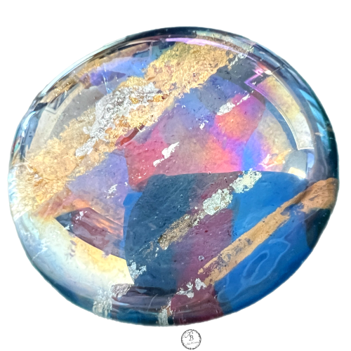 broche de verre Belle rencontre