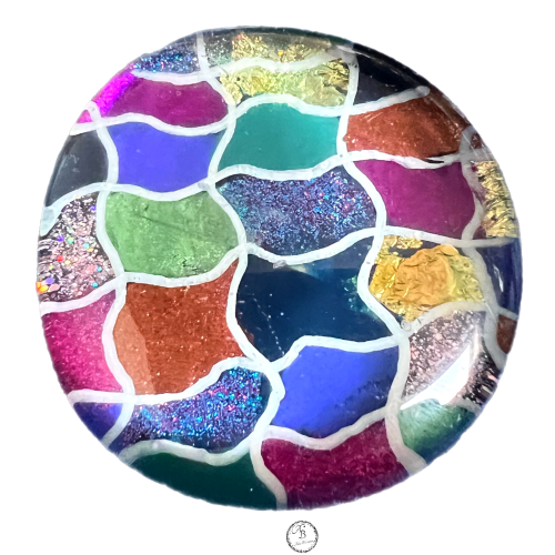 broche de verre Harlequin acte 1