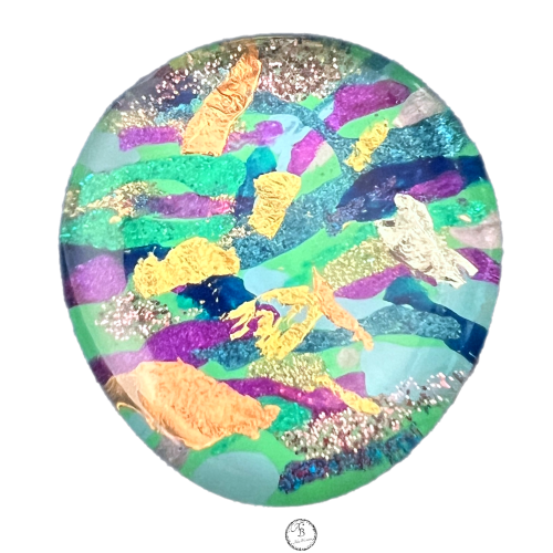 broche de verre Equatorial