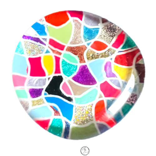 broche de verre Harlequin acte 8