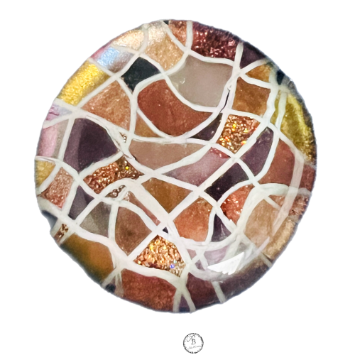 broche de verre Harlequin acte 7