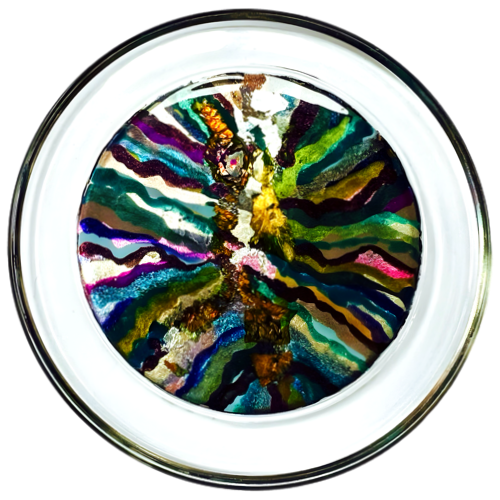 le dessous de verre "Palette Harmonieuse"